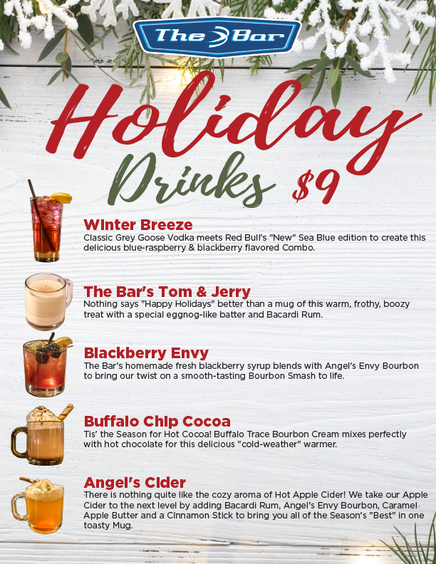 The Bar - Holiday Drinks